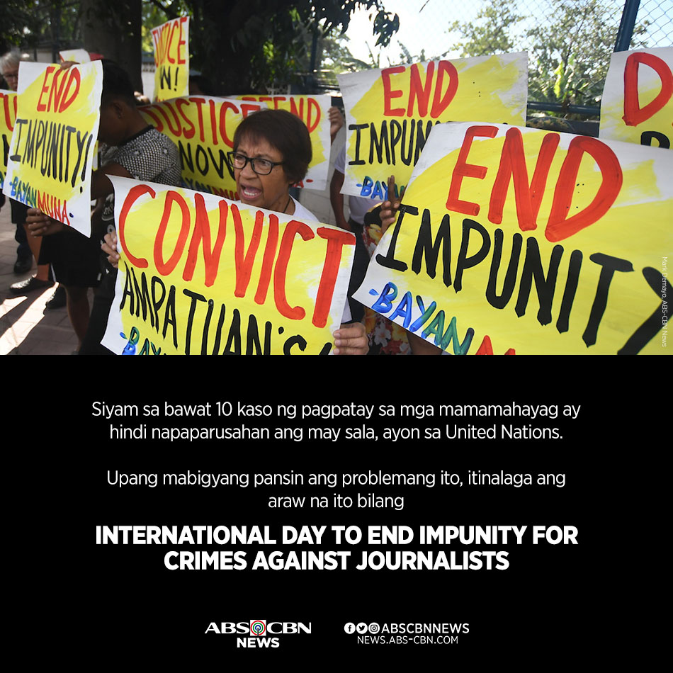 ABSCBN News on Twitter "Panagutin ang lahat ng may sala sa pagpatay