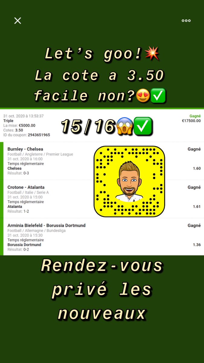 MaxProno3's tweet image. Eh merceee ! Encore une victoire pour bien finir le mois💥! #bet #TeamParieur #parionsport