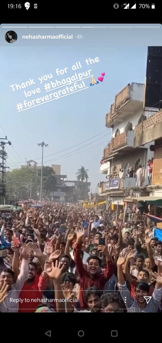 Varun Sharma (@adoreablevarun) on Twitter photo How grateful <a href="/Officialneha/">Neha Sharma</a> is for all the unmasked people and no social distancing? <a href="/PMOIndia/">PMO India</a> <a href="/narendramodi/">Narendra Modi</a> <a href="/AmitShah/">Amit Shah</a> is this kind of gathering allowed? Where is the regulation amid Bihar elections and all the campaigning? How grateful <a href="/Officialneha/">Neha Sharma</a> is for all the unmasked people and no social distancing? <a href="/PMOIndia/">PMO India</a> <a href="/narendramodi/">Narendra Modi</a> <a href="/AmitShah/">Amit Shah</a> is this kind of gathering allowed? Where is the regulation amid Bihar elections and all the campaigning?