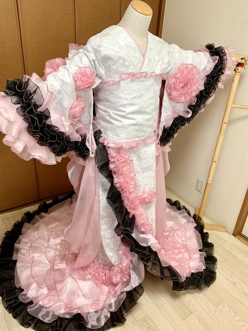 大衆演劇 裾引き風 ドレス 着物 裾引き コスプレ | ncrouchphotography.com