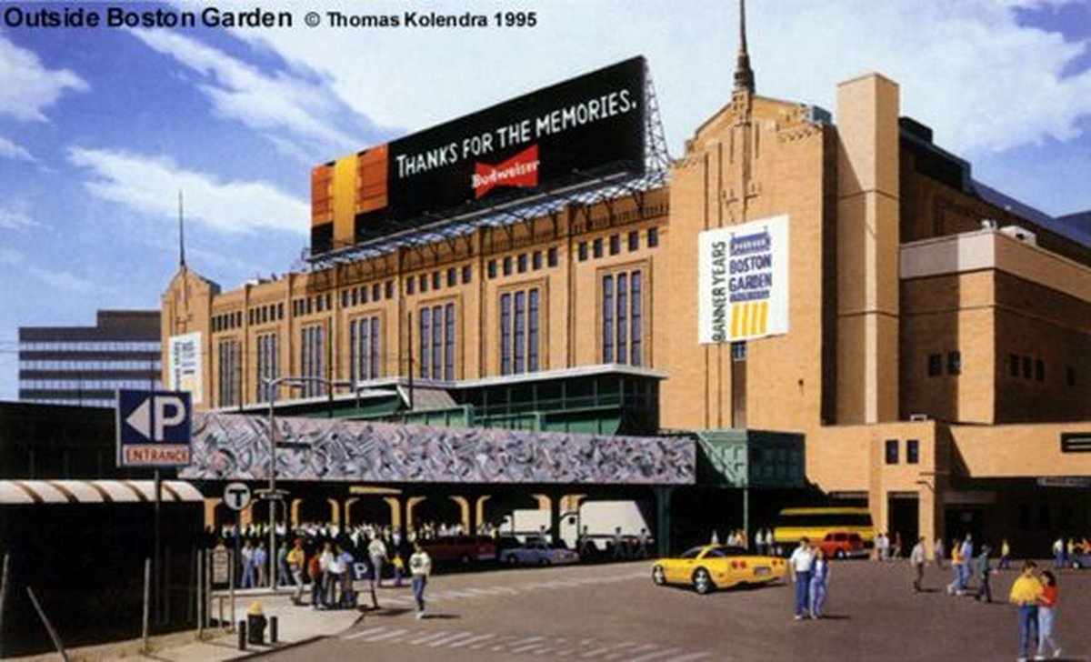 2. Boston Garden, Boston, MA. Former home of the  @NHLBruins. Was able to see the legendary home of the Bruins a few times before it was demolished. Lots of people have great memories of this place, but I don't really miss it, maybe because I always had terrible seats. Dirty place