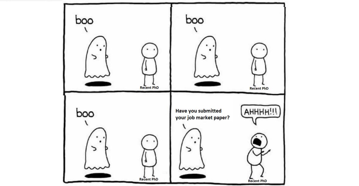 Recent PhDs are hardened veterans after the "job market" but some things still scare them.