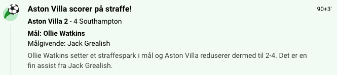 mortenag's tweet photo. Dette straffesparket skulle jeg gjerne sett @vgsporten #vglive Fin assist... https://t.co/nuGEaWBr87
