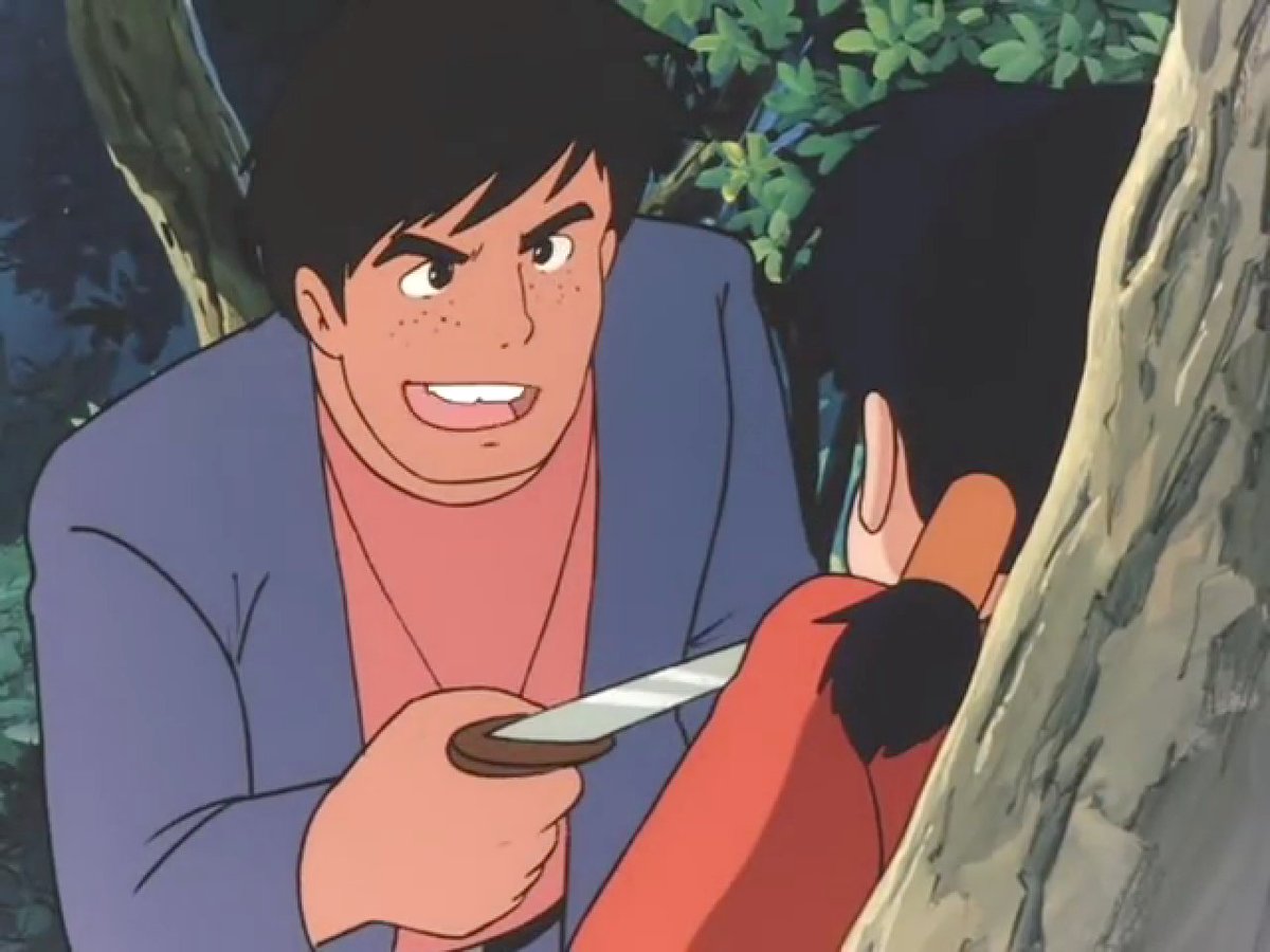 未来少年コナンでテラはオーロを残してジムシィとうまそう一家と共にのこされ島へ行く Togetter