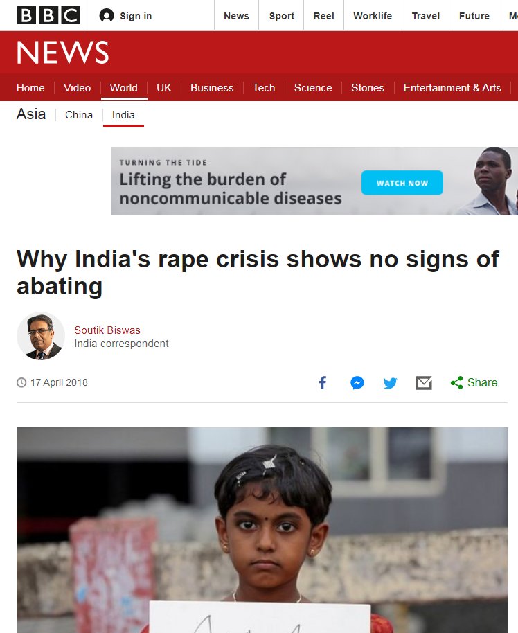 Instead of lying about Islam to blame Muslims for all you problems, stop r@ping & stop your state-sponsored persecution of the Muslim minority in India!17/