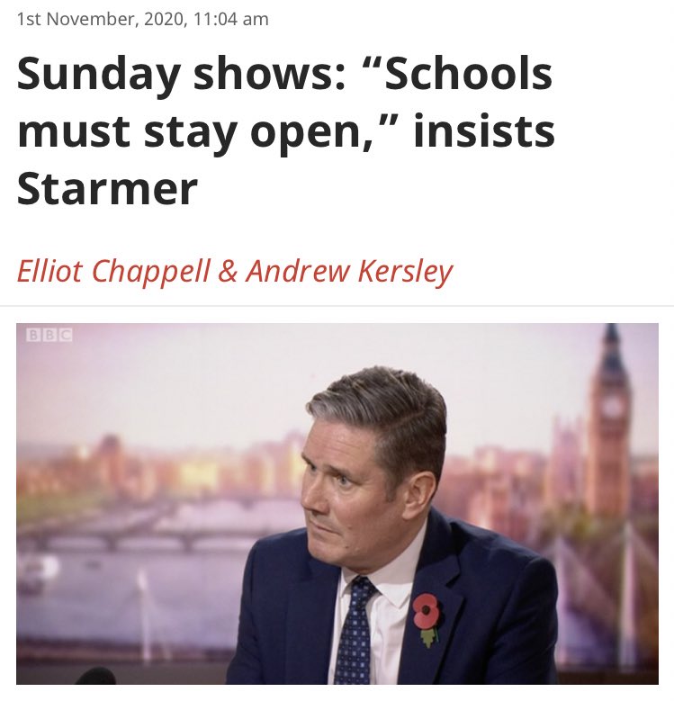 I offer you two examples of leadership, and one example of ignorance and complicity. 

RT if you think the government must #CloseTheSchools