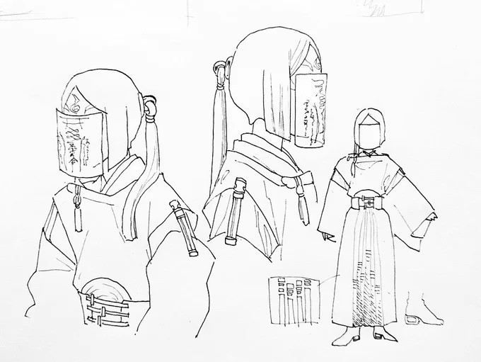 ネオヒューマノイド審神者さん(らくがき) 