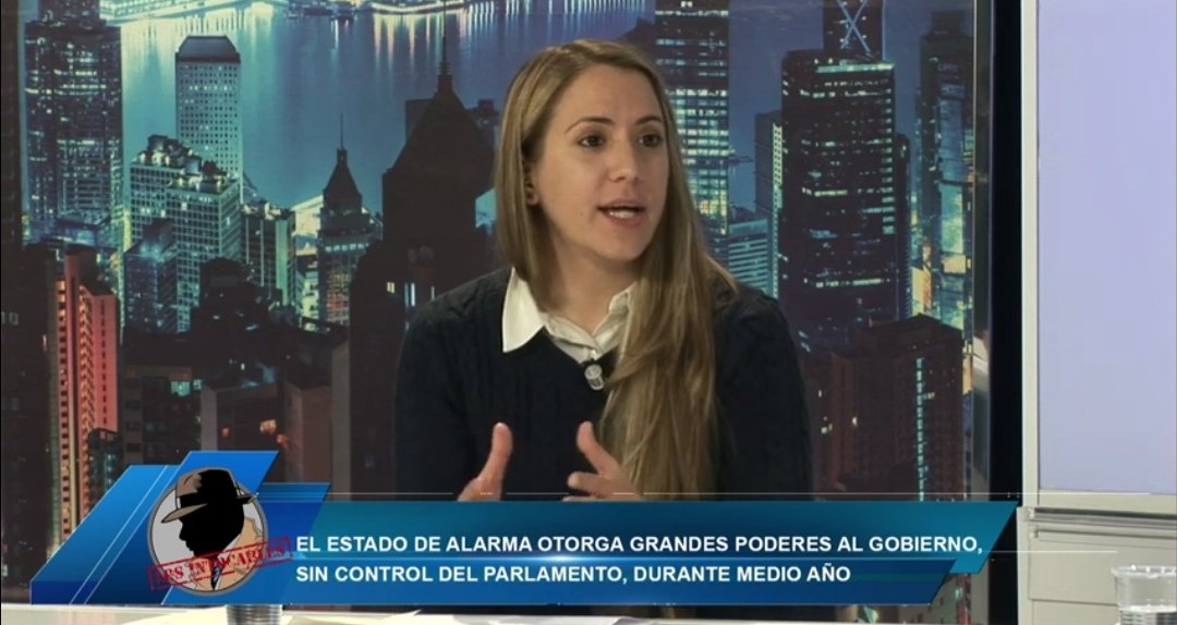 upyd_prensa's tweet image. 📺 Mariu Galán en #LosIntocables sobre el #EstadoDeAlarma

🗣️ "Por suerte tenemos a Europa que garantiza los derechos fundamentales. La interpretación del Gobierno debiera ser otro".

🗣️ "Lo que hace el Gobierno es irse a la laguna para invadir nuestros derechos".