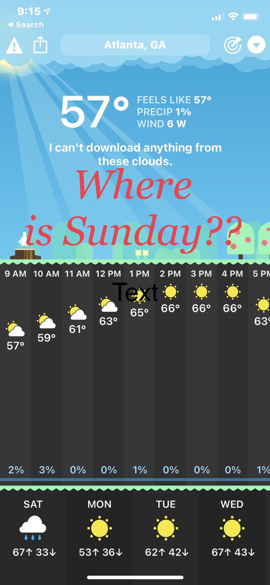 Hey <a href="/CARROT_app/">CARROT</a> We’re supposed to gain an hour not lose a day! What happened to Sunday???
