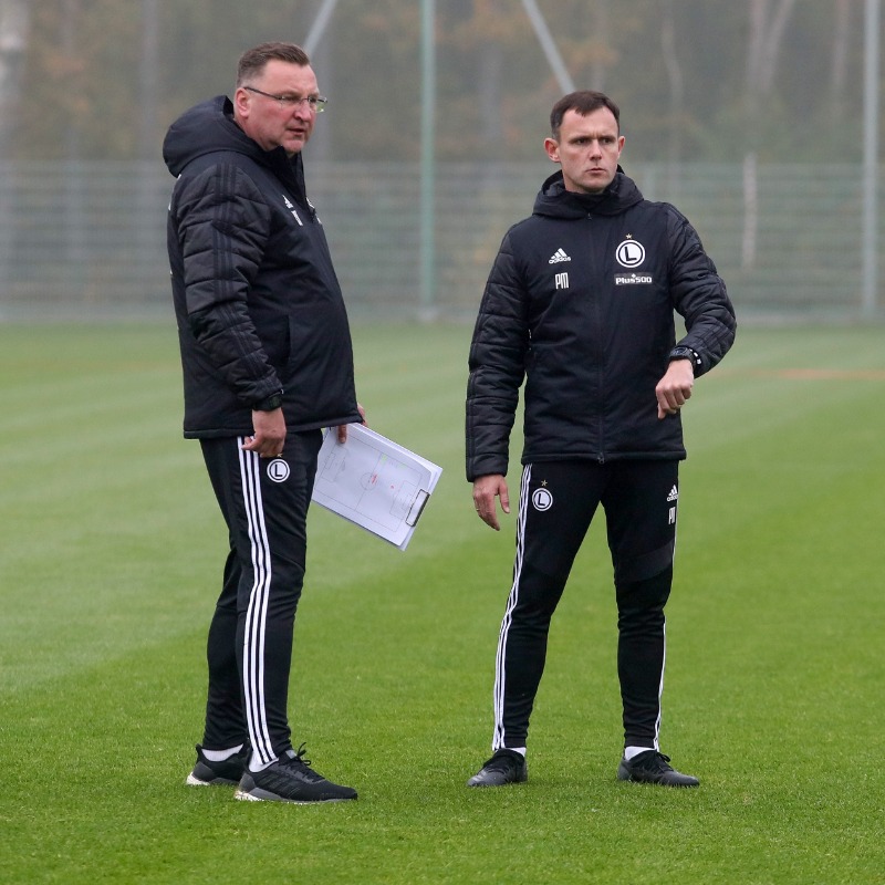 LegiaWarszawa's tweet photo. 🗣 Trener Czesław Michniewicz: "Wprowadzanie młodzieży to proces, który zaczyna się od obserwacji."