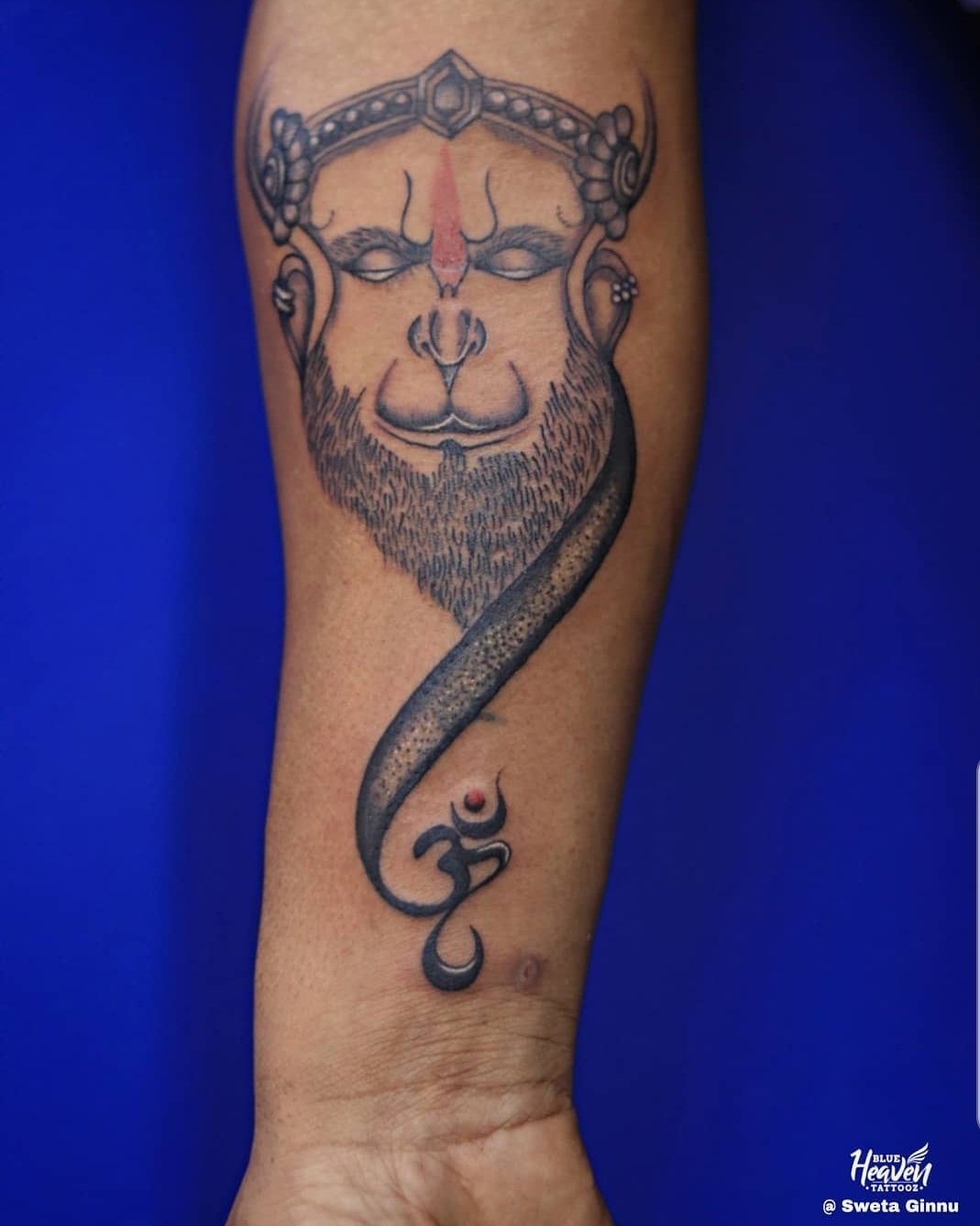 hanuman tattoo on my friend's hand..... | stan_macz | Flickr