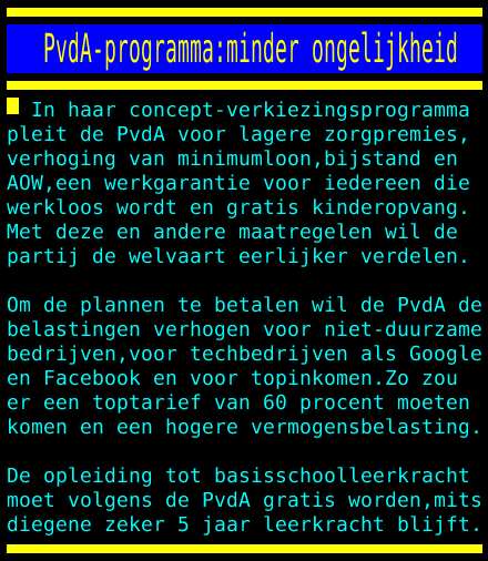 PvdA