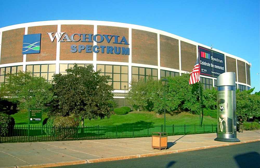 13. Wachovia Spectrum, Philadelphia, PA. Former home of the  @NHLFlyers and Phantoms. One of the legendary old venues of the 70s and 80s. It was a dark, sticky place, but that was part of its charm. Ingenious move by the Flyers to repurpose as home to their AHL team.