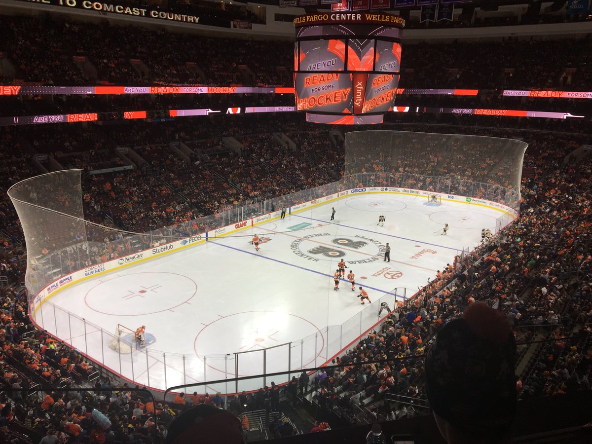 14. Wells Fargo Center, Philadelphia, PA. Home of the  @NHLFlyers. Huge arena with a great atmosphere and rabid fans. Always a great time when you come here for a game. Access isn't so great for a place right off the highway, but that doesn't detract. Plus, crab fries!