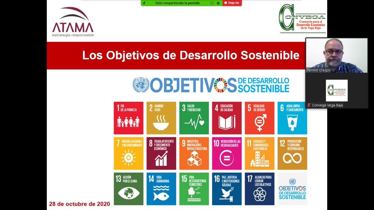 FerminCrespo's tweet photo. Una ponencia en la que he hablado sobre "Los Objetivos de Desarrollo Sostenible” ha puesto el colofón al curso organizado @convega_com bajo el título de  Vega Baja Socialmente Responsable @arturojimenez_ @atama_global
#ResponsabilidadSocial #RSE #RSC #emprendedores #VegaBaja #ODS https://t.co/wz4cxjf5zW