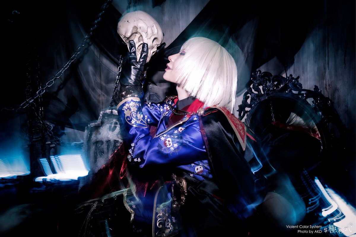ac_cac00's tweet image. 【twst/ cos】
スケアリー・モンスターズ🎃
.
   
やぁ、素敵な夜をお過ごしかな？
   
.
Rook Hunt: Java
Photo: AKD @akd_asr #極彩式
#Javaのコスプレ録