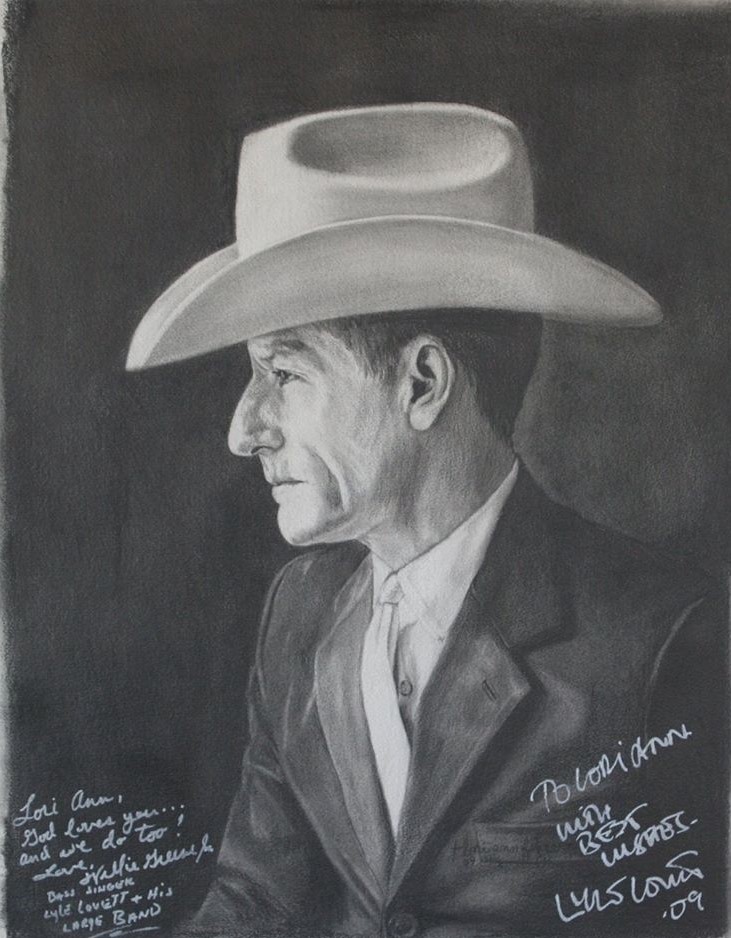  HAPPY BIRTHDAY! LYLE LOVETT! THANKS FOR THE MUSIC & SIGNATURES!  