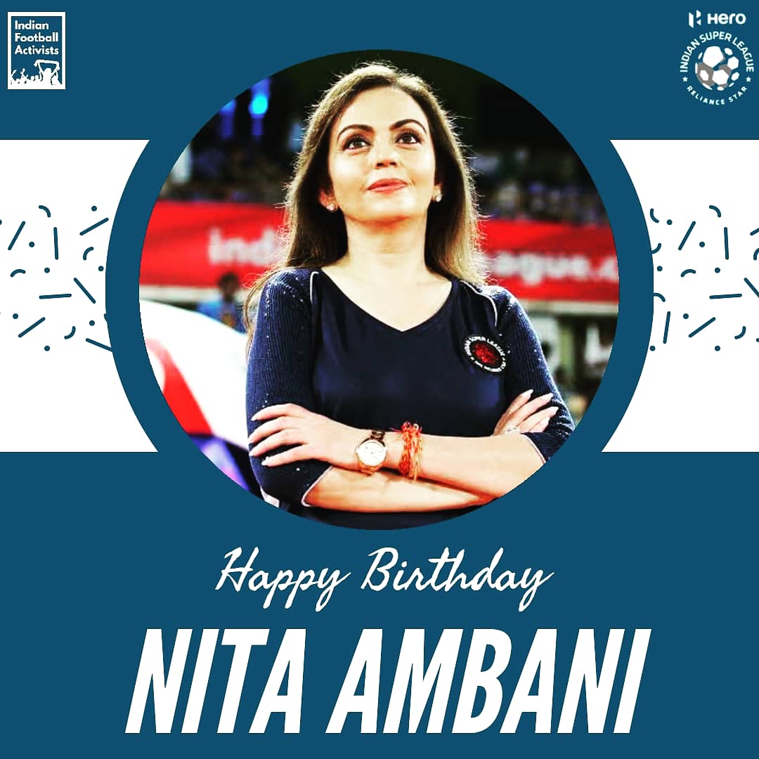  Happy Birthday Nita Ambani 