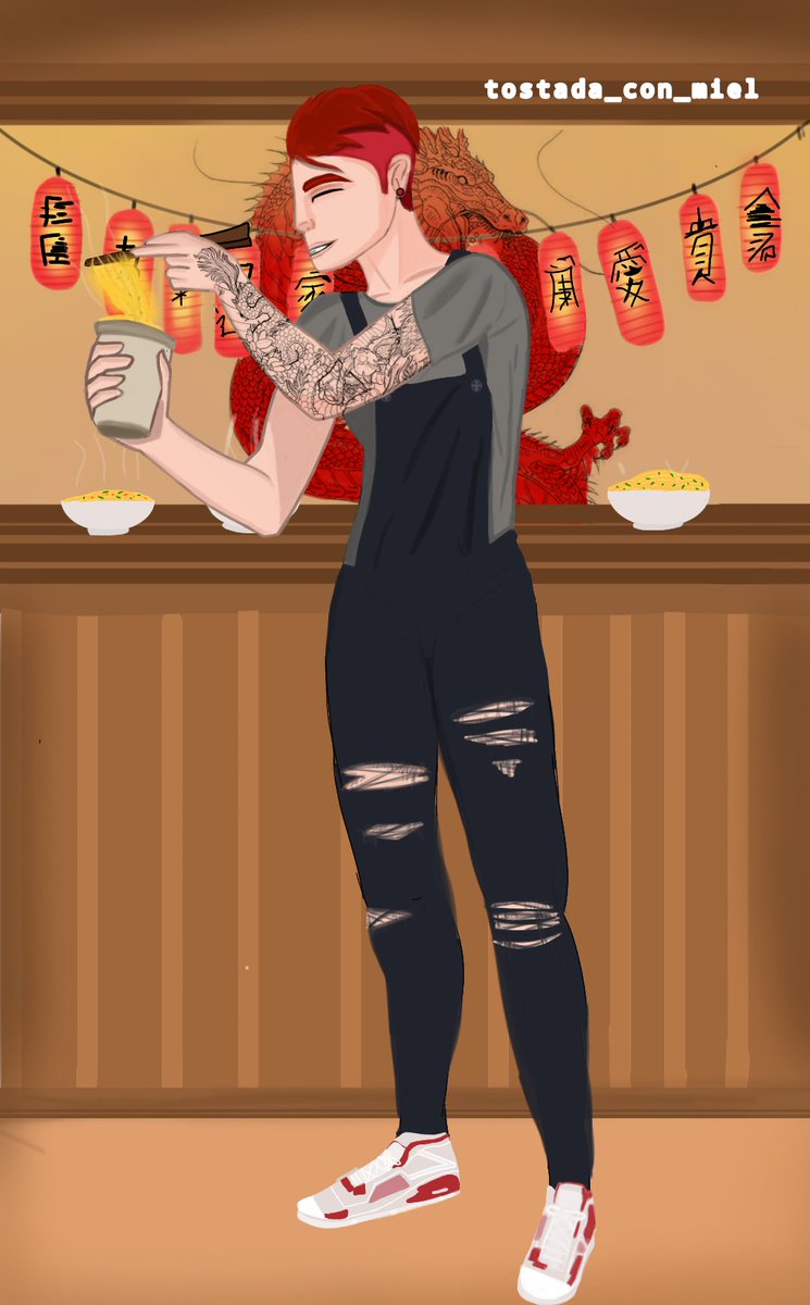 MielTostada's tweet photo. :3 tengo que practicar mas Y 2 a que es hermoso el chino ramen 
@ithzRaptor https://t.co/zkjTrndbt4