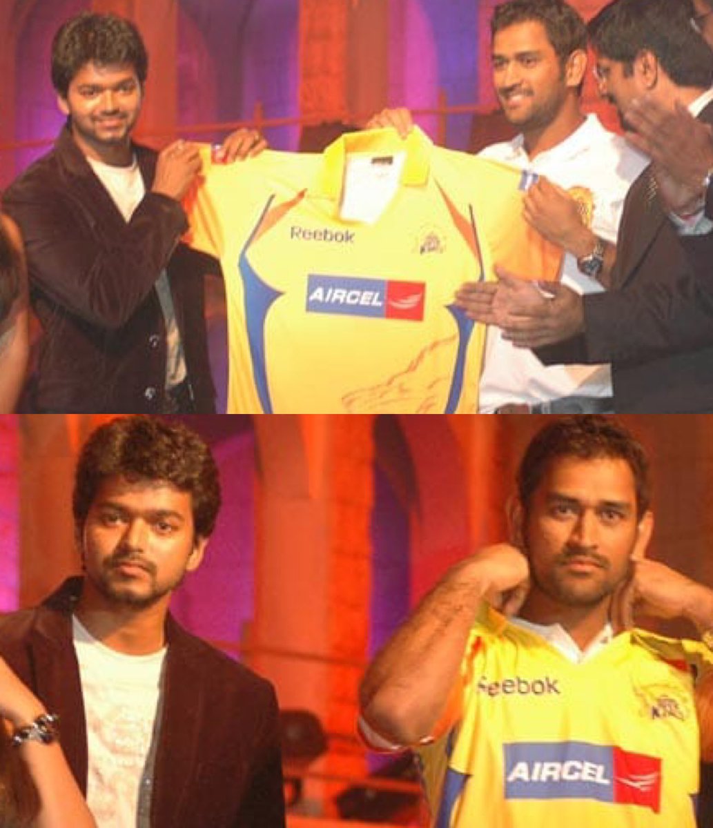 csk t shirt reebok