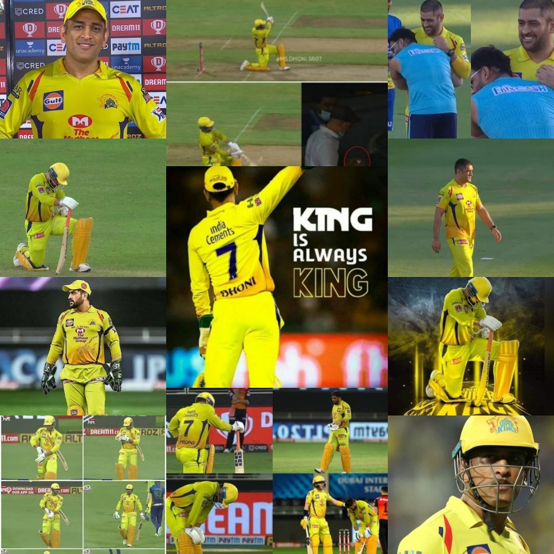 Not the results we want we have,
But our love for mahi and csk will only keep growing...

Thanku mahi for giving us so many beautiful memories...

We stand with you always whistlepodu...💛

#ThankYouMSDhoni❤️ #whistlepodu #cskforevrr