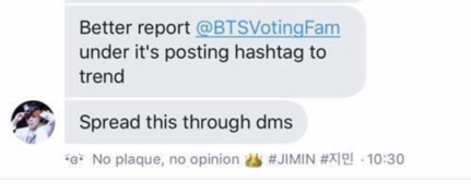 they don't just report harassing, malicious and false posts. they reported  @btsvotingfam that helps bts and army. they mass report accs they dislike and mock them. no one in the gc would dare disagree. instead, they attack accs together.