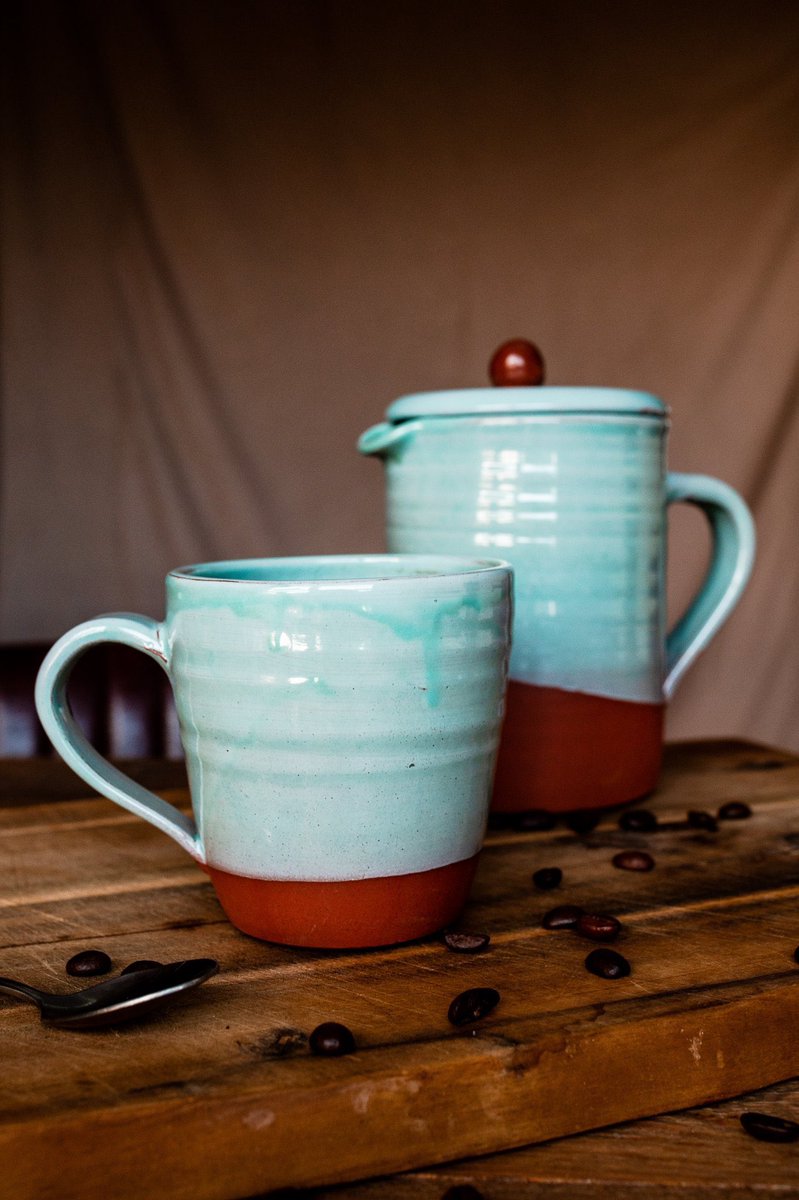 Helen is a lovely Northern Irish potter who makes handsome delph that can be purchased on her website. Her teapot is my favourite creation & pours perfectly! With the Irish love of tea it’s important that your favourite beverage is served up impressively:  http://helenfaulknerceramics.com&nbsp;