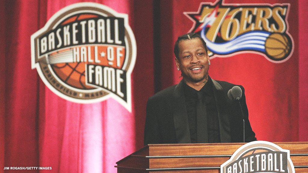 24 years ago today, <a href="/alleniverson/">Allen Iverson</a> made his NBA debut.

He dropped 30 points. What a start to his HOF career 💪