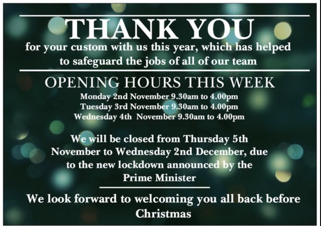 #bensons #stratforduponavon #lockdown