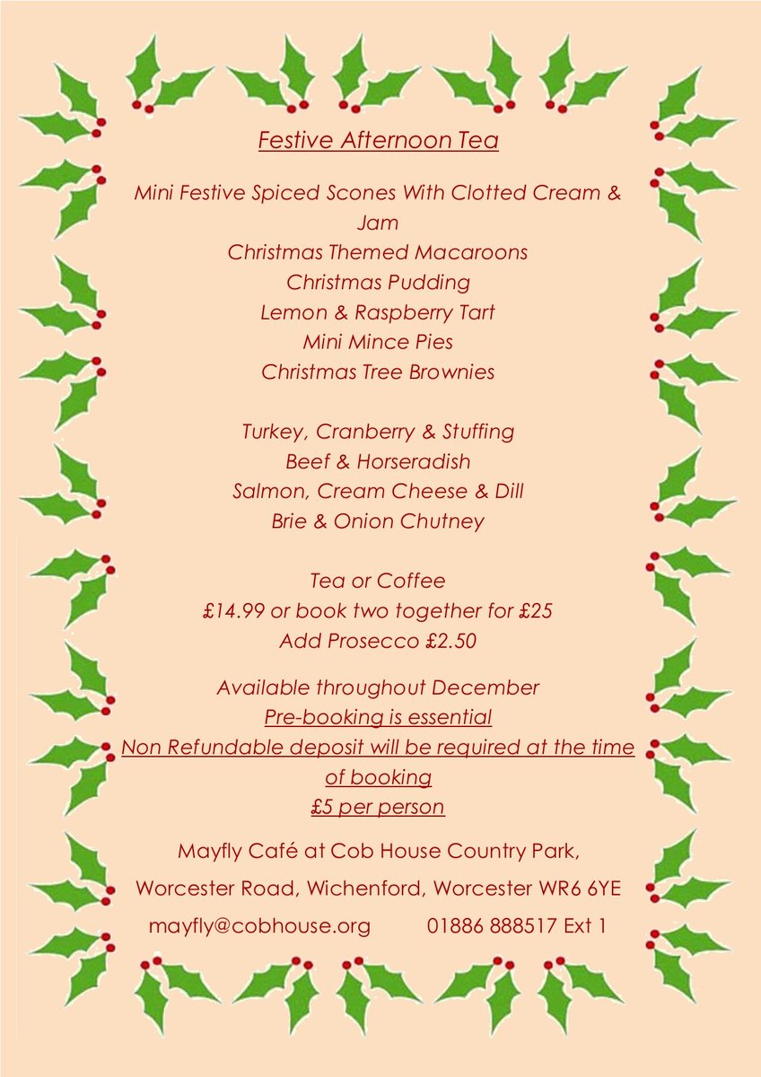 Anyone for Tea?  Afternoon tea can be enjoyed any time of the day, please call us to make your reservation 01886 888 517 ext 1