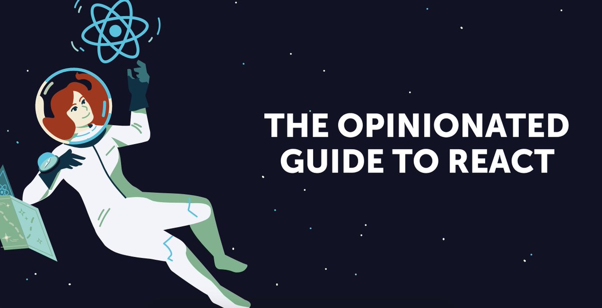 Hey, devs! Sara (<a href="/NikkitaFTW/">Sara Vieira</a>) just suggested we give away free copies of the "Opinionated Guide To React" books to 4 lucky devs 📚 🥳

1. Follow <a href="/NikkitaFTW/">Sara Vieira</a> and <a href="/morajabi/">Mo Rajabi</a> first
2. Retweet this tweet! 🎉🎉

We'll randomly pick from RTs in 18 hrs. Sara is so kind! 🎊