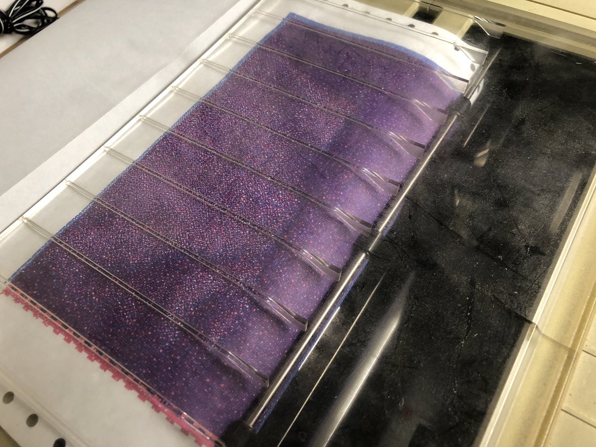 joshburker's tweet photo. Using #PageMaker on the #MacPlus and #ImageWriter with different ribbons to make spot color and anaglyph 3D images for cover of new #zine that will be laid out & printed from this gear. #retroComputing #DTP #magick #LittleFreeLobotomy https://t.co/cfXCpkFBTy