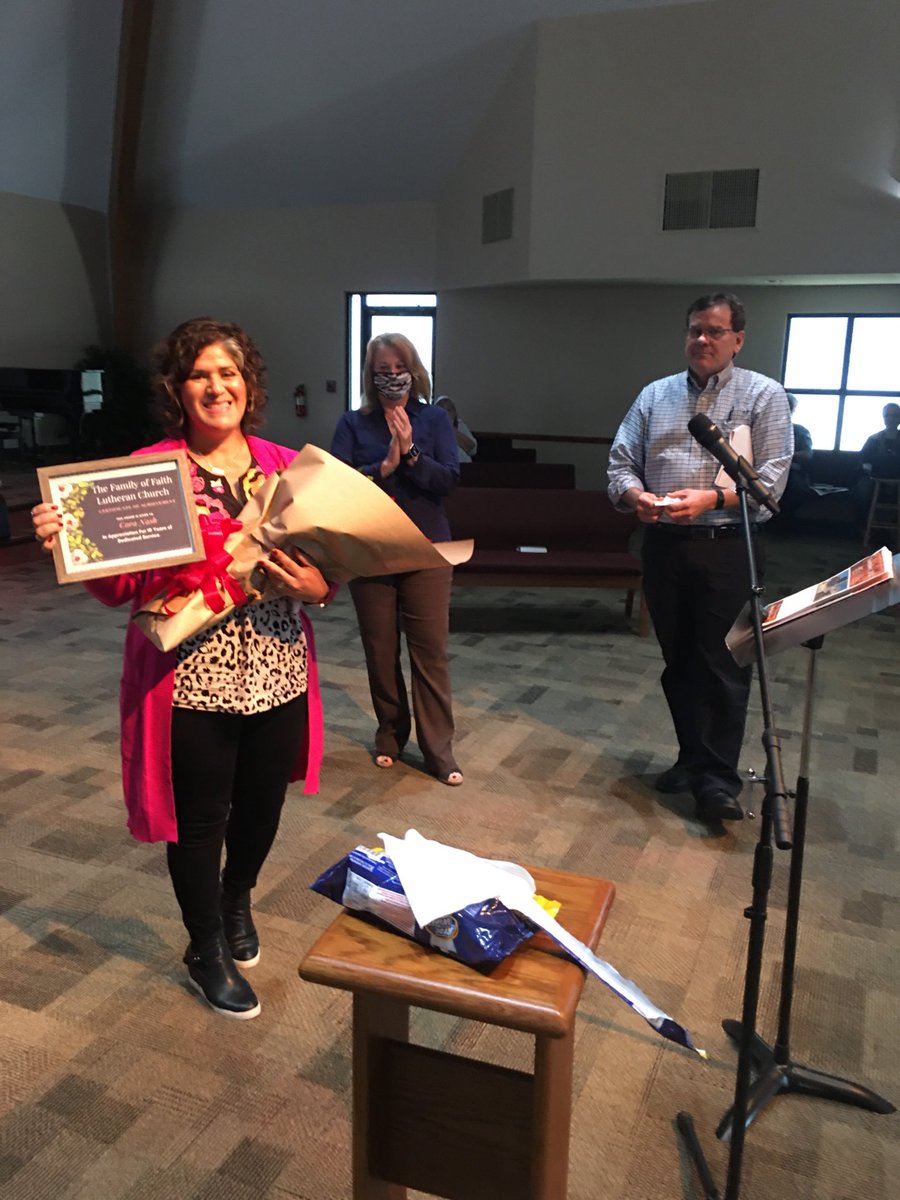 DougKrengel's tweet photo. Congratulations Cora on 10 years of professional service at The Family of Faith Church and Preschool. If you know of a child in need of care, contact us today. https://t.co/RdTZZ1BtDI