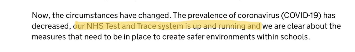 <a href="/piersmorgan/">Piers Morgan</a> With schools fully open it’s more mock down than lock down, why is the one sector proved to have a significant effect on decreasing rates staying open against gov guidance.  Circumstances have changed again this guidance is out of date #CloseTheSchools
