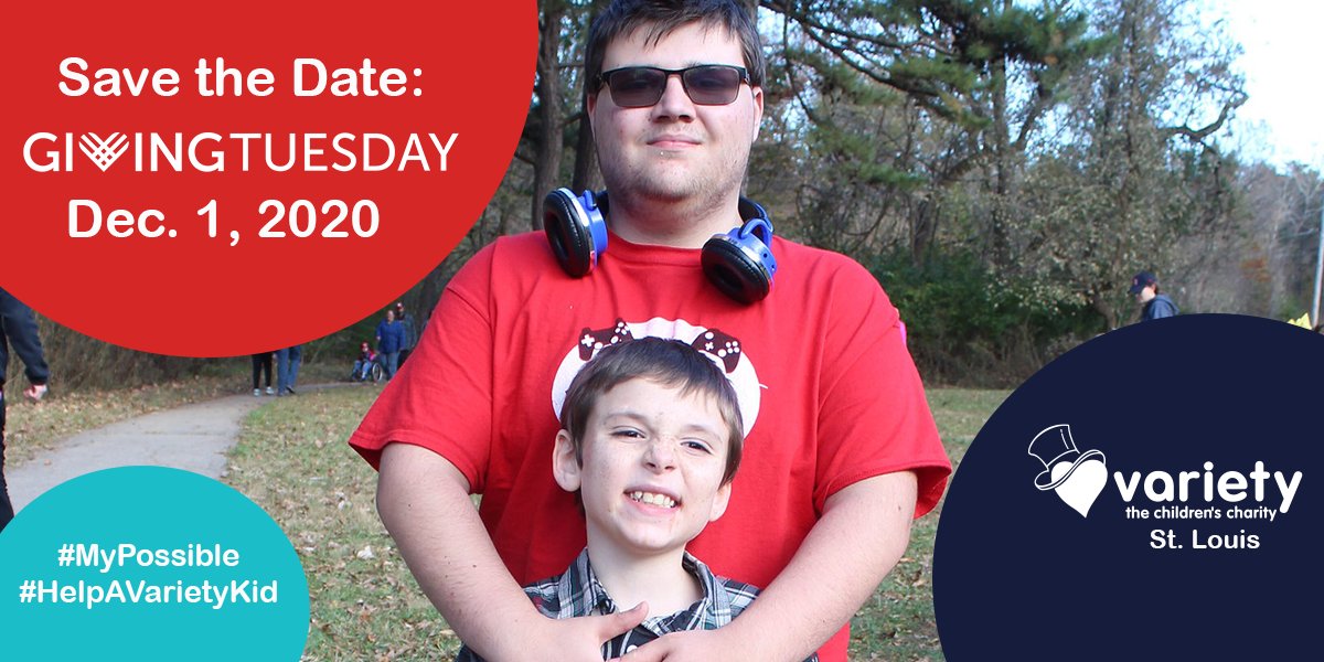 VarietySTL's tweet photo. Mark those calendars! #GivingTuesday is just one month away! How do you plan to give back this year?
#MyPossible #HelpAVarietyKid https://t.co/EJezgb9c4X