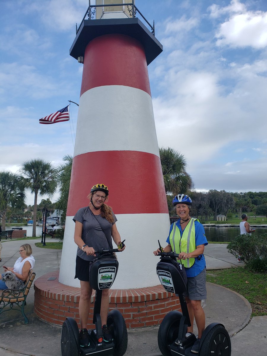 Discover the Mount Dora Lighthouse on a Glide Adventure Tour.