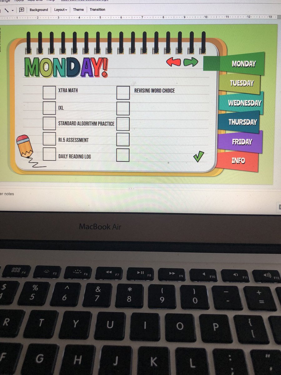 MissHTeaches3rd's tweet photo. Learned this from a coworker! Keeping tasks organized with daily to do lists. Students will mark completed assignments with a check mark. I know this will spark many discussions of integrity &amp; honesty but I’m ready to see them hold themselves accountable! #swd123 #d123 https://t.co/SQhsSgIklh
