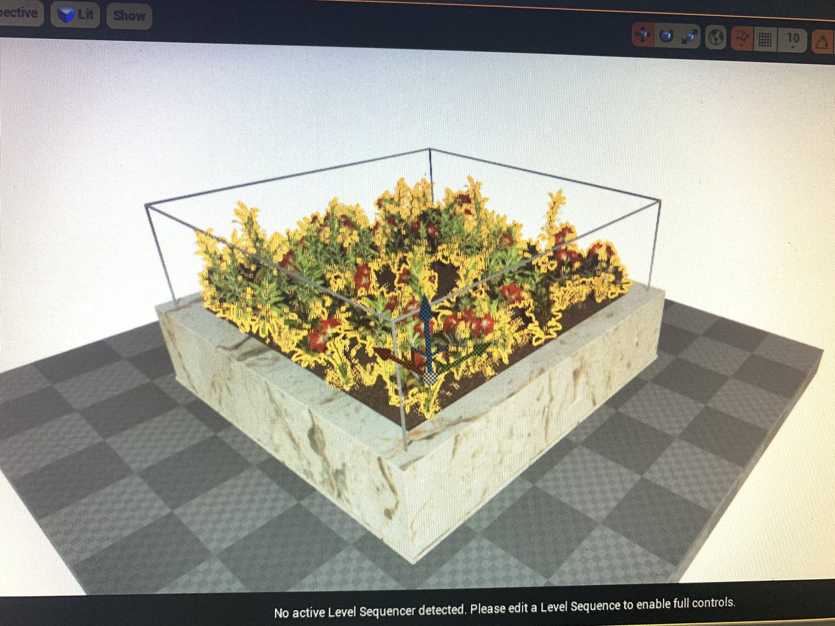 tedatsavages's tweet photo. Scatter + Align in #houdini 18.5 is going to make the next gardening project v v relaxing https://t.co/USjm6vPOR7