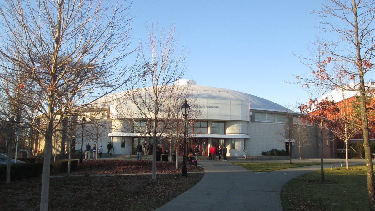 32. Meehan Arena, Providence, RI. Home of  @BrownUniversity hockey. This classic dome is always a chilly place to catch a game, so bundle up. Evidence in how college hockey has grown is evidenced by the fact that the Frozen Four was once played here.