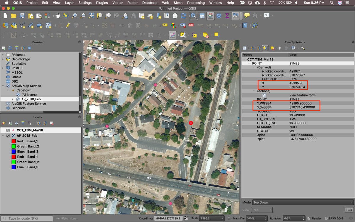 Lab0 also covers working with projections and Custom CRSs - particularly south-oriented CRSs such as Hartebeesthoek94 / Lo19 - which can be a source of much confusion. QGIS handles these CRSs very well. We look at survey markers data to understand how coordinates are represented