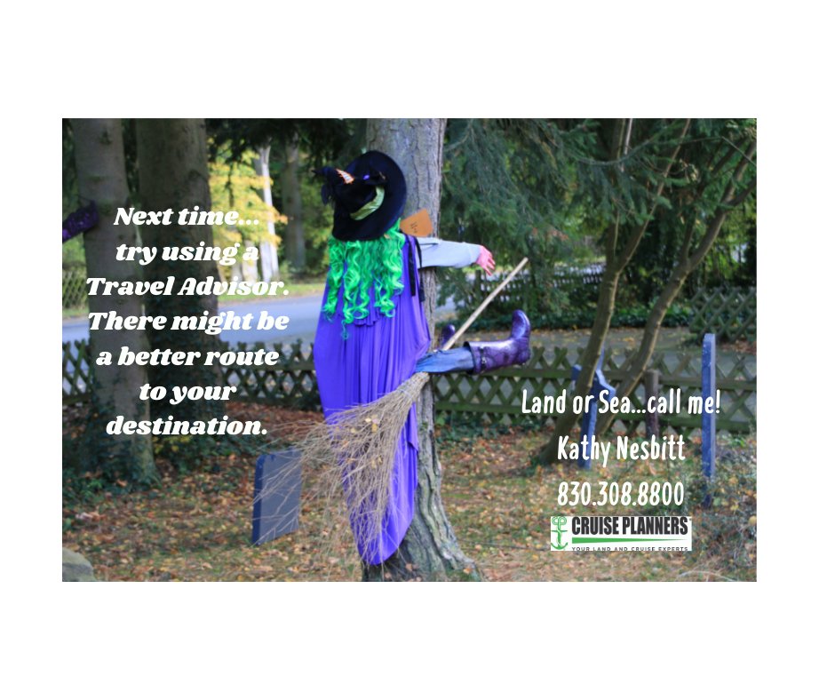 cpLandOrSea's tweet photo. Hope you all had a safe and Happy Halloween!
#safejourney #traveladvisorsdoitbetter #vacation #familyfun #travelagent https://t.co/vPt3qSwMm0
