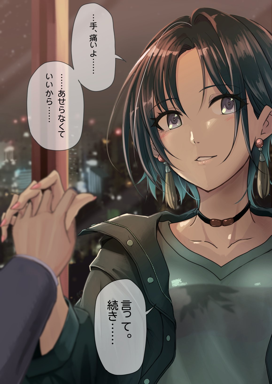 Twitter 上的 Fg ナナホシコウ 東京タワーというジャングルジムに浅倉透を連れて行って告白したいだけのイラストです シャニマス 浅倉透 T Co Locg2eb2og Twitter