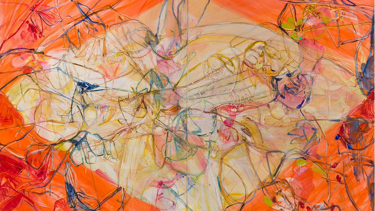 friezeofficial's tweet photo. Leanne Petersen: ‘Jadé Fadojutimi offers a renewed sense of self and transformation of the world we exist in.’ https://t.co/9nWsqePbXt https://t.co/R5Kqxs8l08