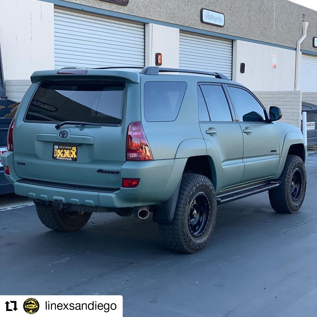 LINEXProtects's tweet photo. ring new life back to this 03’ 4Runner #linexsandiego #linexsd #linex #linexit #4runner #toyota #4runnernation https://t.co/F1aOKjbUcA