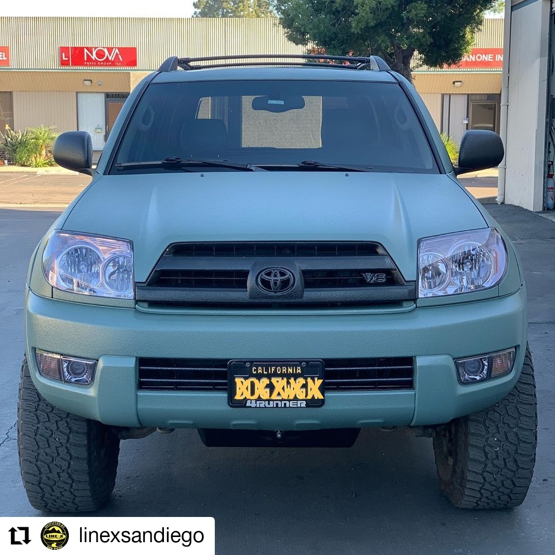 LINEXProtects's tweet photo. ring new life back to this 03’ 4Runner #linexsandiego #linexsd #linex #linexit #4runner #toyota #4runnernation https://t.co/F1aOKjbUcA
