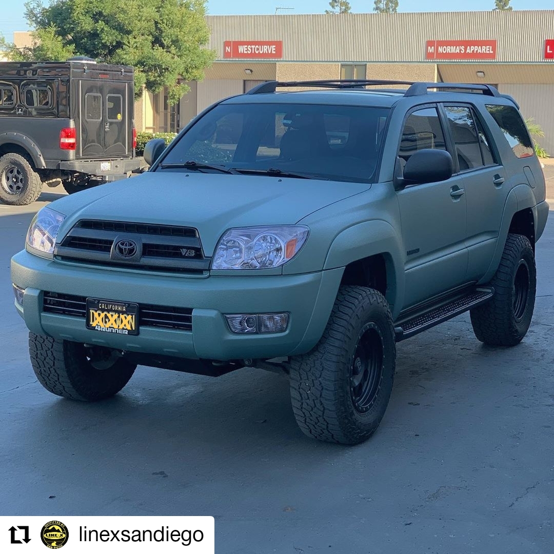 LINEXProtects's tweet photo. ring new life back to this 03’ 4Runner #linexsandiego #linexsd #linex #linexit #4runner #toyota #4runnernation https://t.co/F1aOKjbUcA