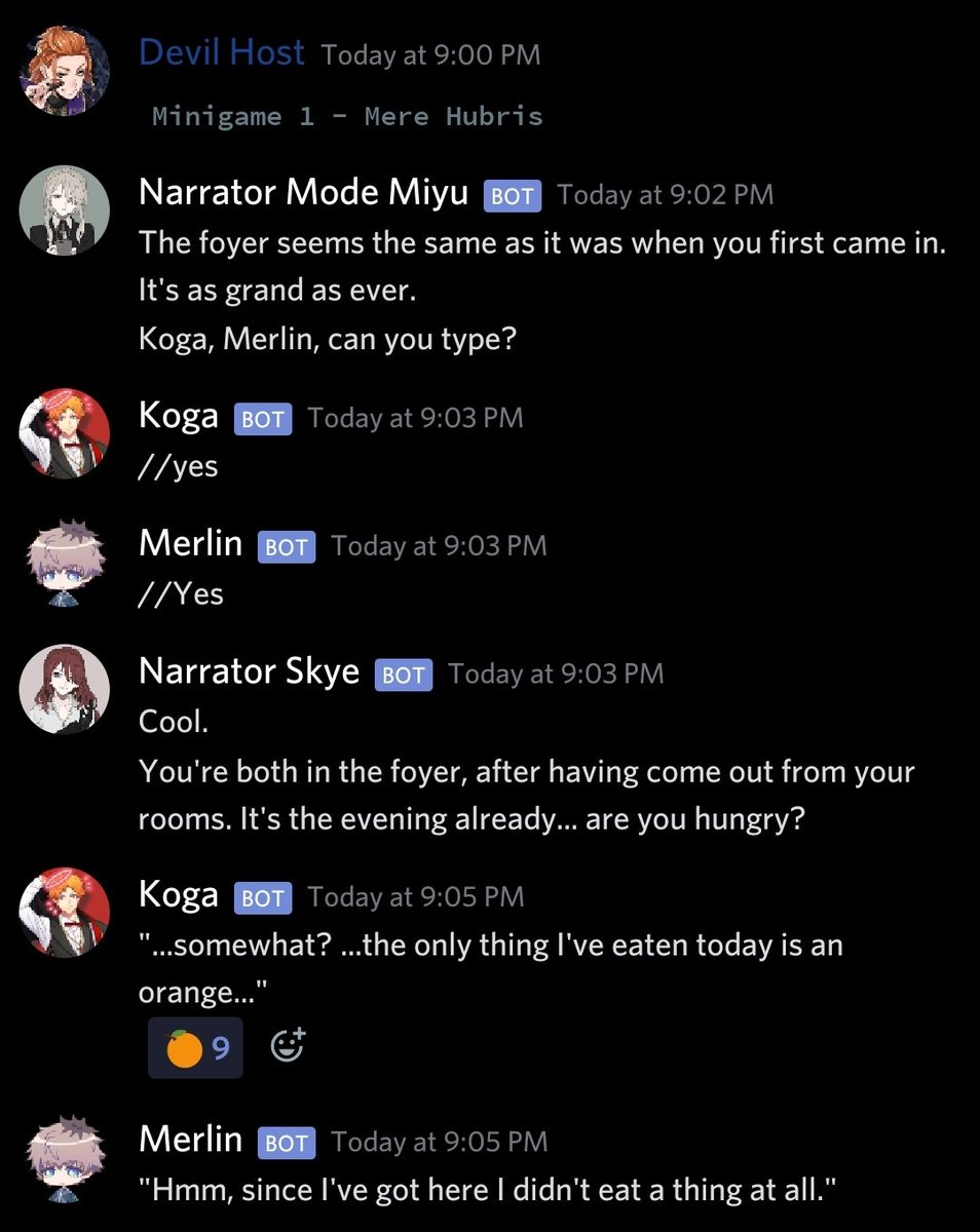 MINIGAME 1 - Mere Hubris