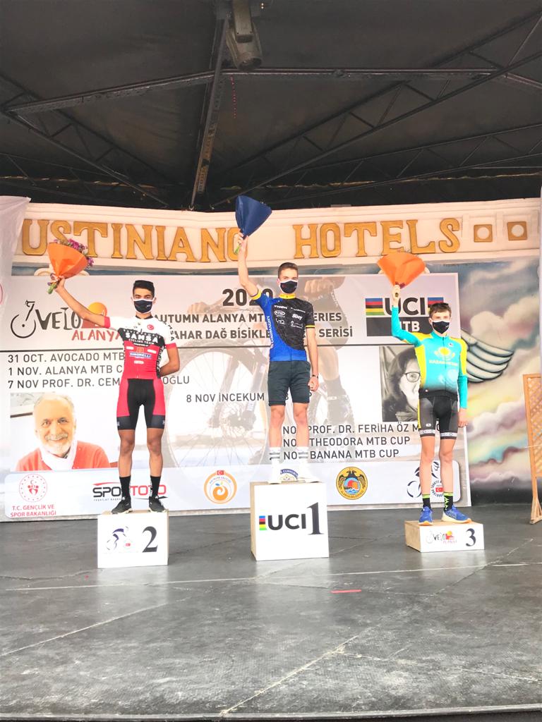 TeamSamsa's tweet photo. Sporcumuz @Ahmetcanakpnr  yine kürsüde ! 
ALANYA AVOKADO MTB CUP C-2 ve
ALANYA MTB CUP C-1 Müsabakalarında uluslararası zorlu rakipleri arasında 1.lik 2.lik alarak yarışı tamamladı.Bizleri her daim destekleyen Kulüp başkanımız @mehmetsamsa4747 sonsuz teşekkürler. @hamzayerlikaya https://t.co/M1Dlqdminw
