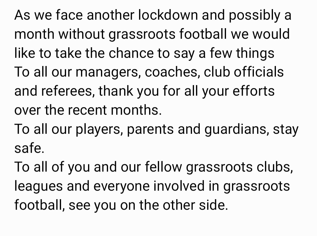 #grassrootsfootball #grassrootsfamily #foreverblue #staysafe