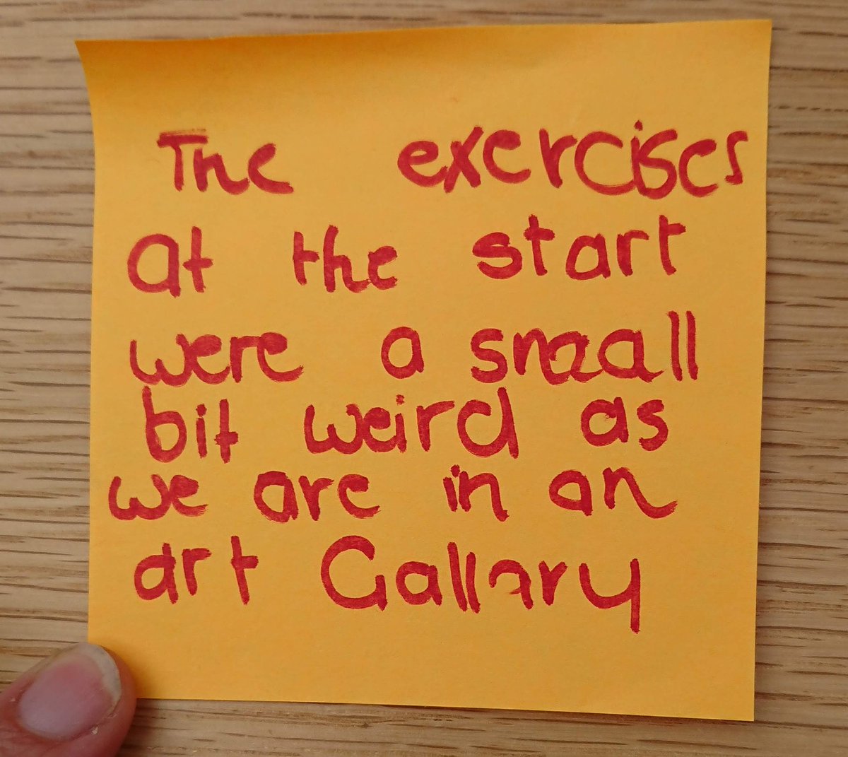 MuseumofCOD's tweet photo. Day 1 #Museum30 'Museum'
One of the main reasons I work in museums is to try to make a difference in people's lives, no matter how small. I manage the education programme for teachers, schools &amp; youth @NGIreland and it always makes my day to get feedback from young people. https://t.co/ThptsoyBFG